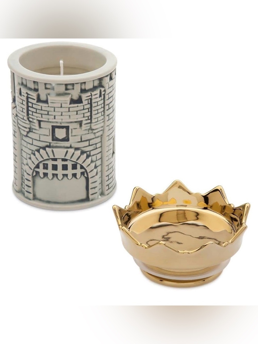 Disney Stoneware Collection Sleeping Beauty Candle - Floral Scent -New